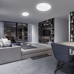 11168 PLAFON NUNO BLANCO LED 48W 3840LM 4000K - Imagen 1