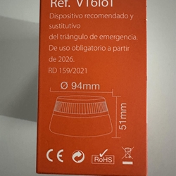 BALIZA V16 EBOX LUZ EMERGENCIA - Imagen 2
