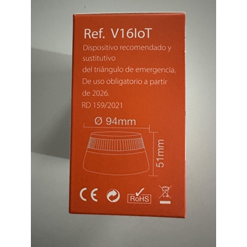 BALIZA V16 EBOX LUZ EMERGENCIA - Imagen 2