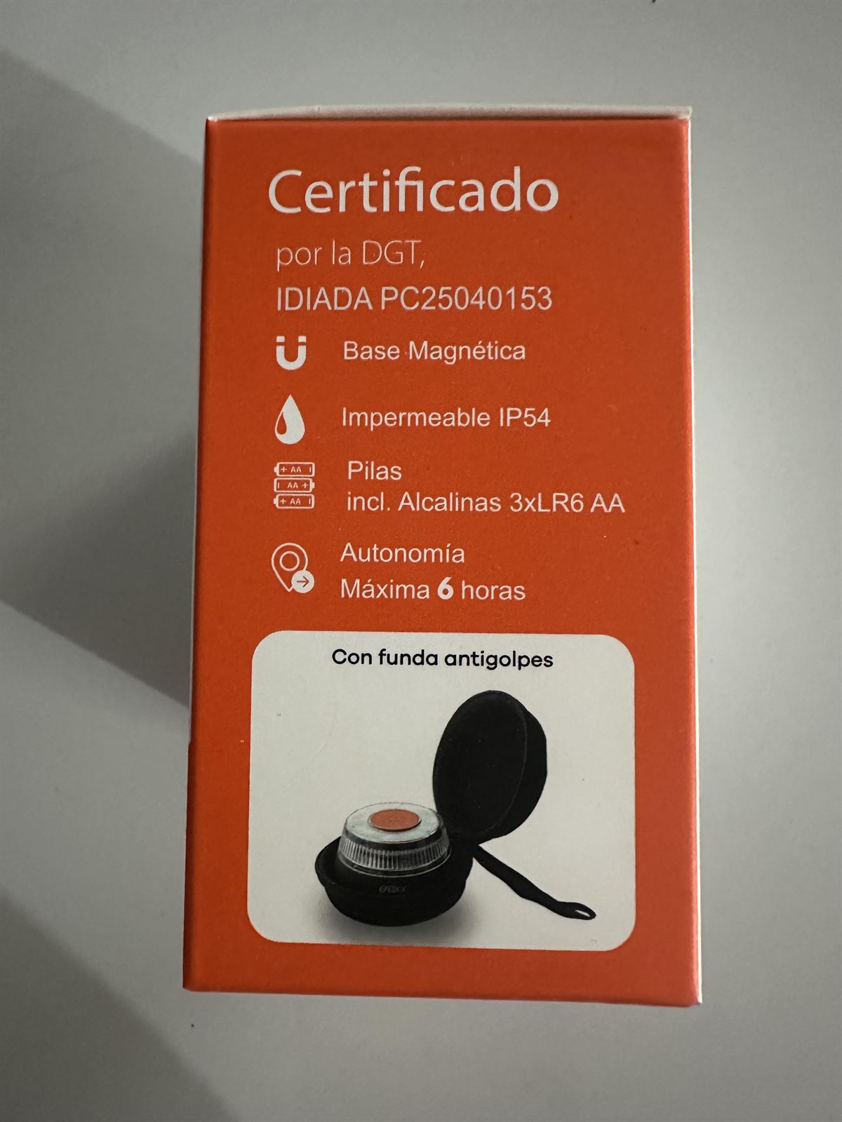 BALIZA V16 EBOX LUZ EMERGENCIA - Imagen 3