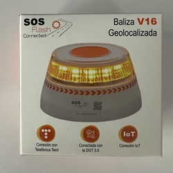 Baliza V16 SOS FLASH GEOLOCALIZADA - Imagen 1