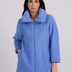 Bata azul corta - Imagen 1