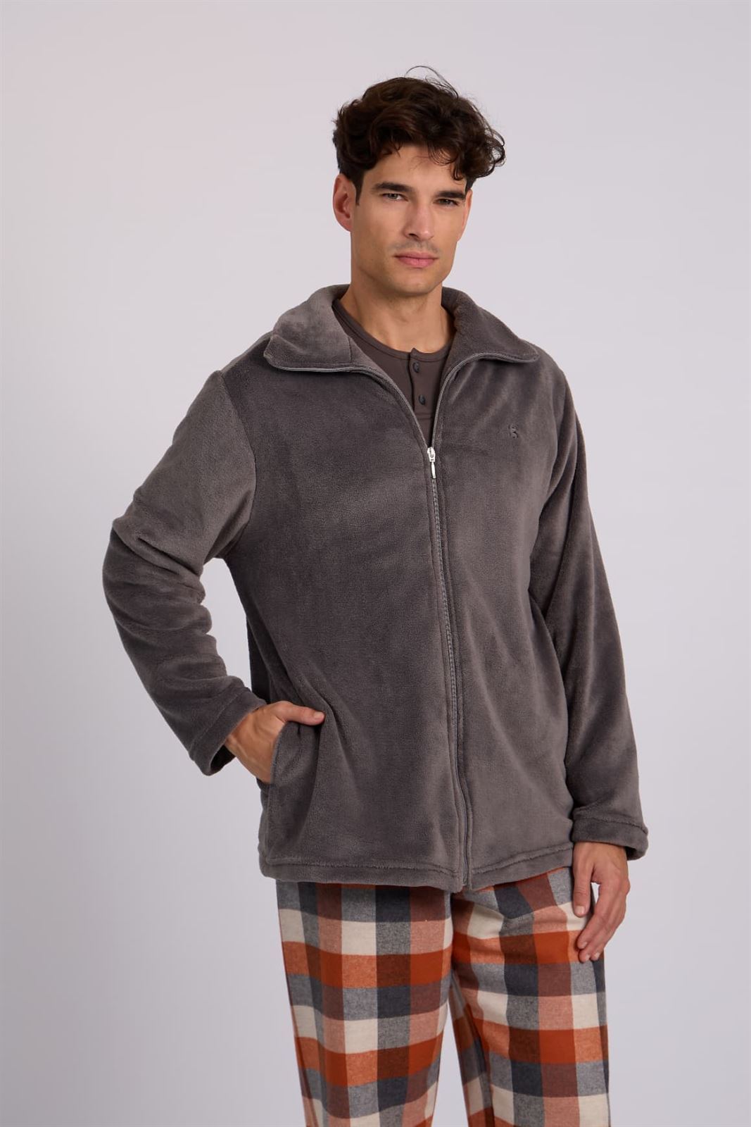 Bata corta cremallera - Imagen 1