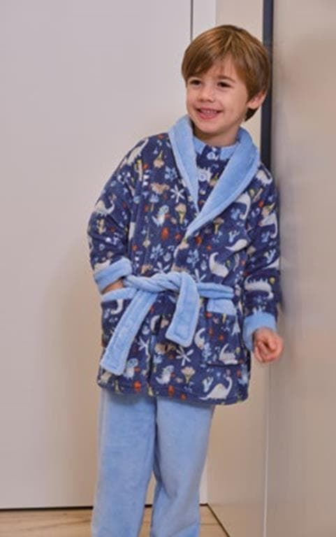 Bata dinos azul - Imagen 1