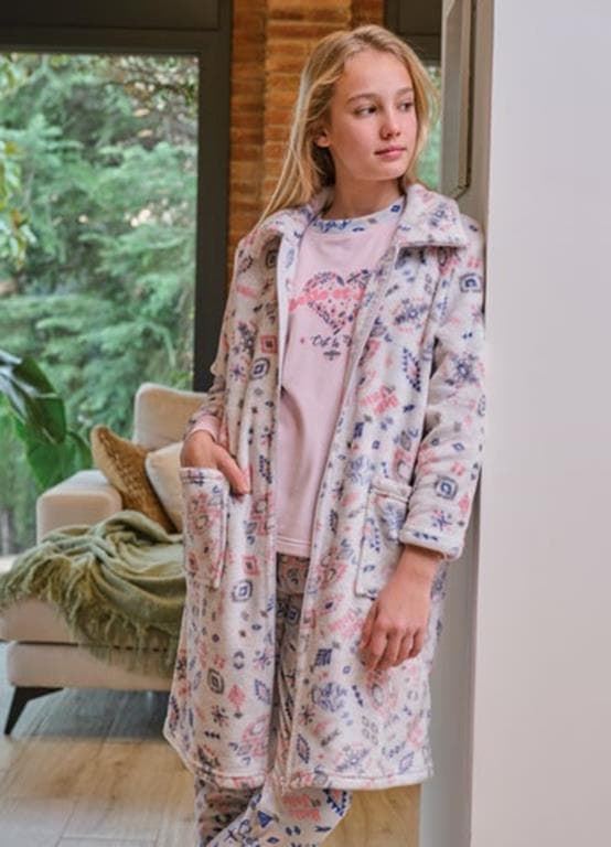 Bata indígena gris - Imagen 1