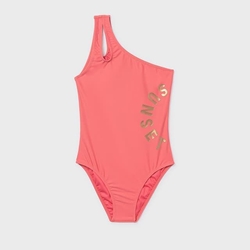 Bañador asimétrico flamingo - Imagen 1