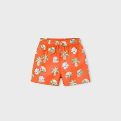 Bañador bermuda naranja - Imagen 1