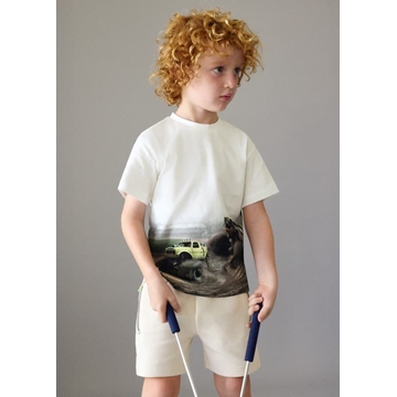 Bermuda cremalleras cáñamo - Imagen 1