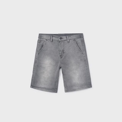 Bermuda denim gris medio - Imagen 1