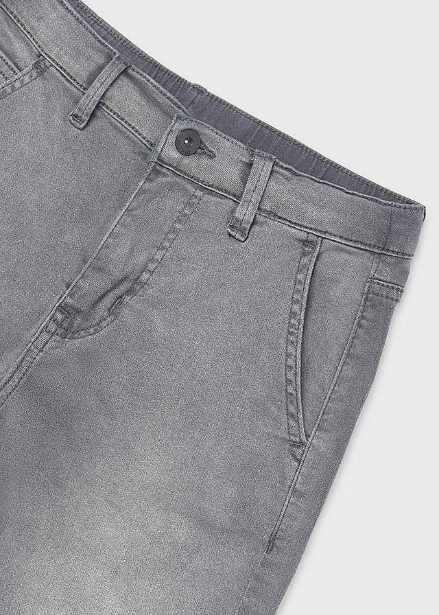 Bermuda denim gris medio - Imagen 3