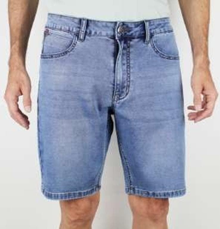 Bermuda vaquera Terry - Imagen 1