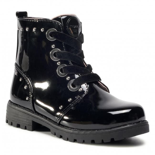 Biker negra charol - Imagen 3