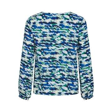 Blusa azul vipaya - Imagen 2