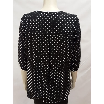 Blusa negra topos - Imagen 2