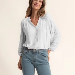 Blusa Raycel blanca - Imagen 1