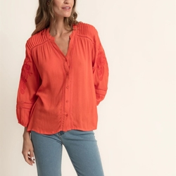 Blusa Raycel coral - Imagen 1