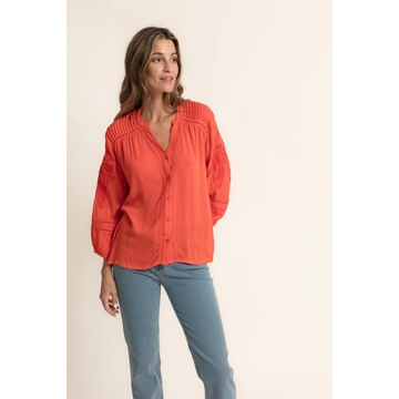 Blusa Raycel coral - Imagen 1