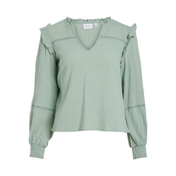 Blusa verde vialia - Imagen 1
