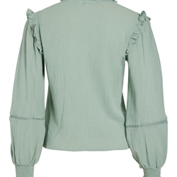 Blusa verde vialia - Imagen 2