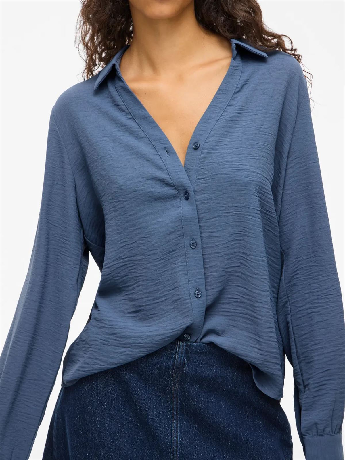 Blusa vijosa índigo - Imagen 1