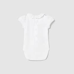 Body cuello volante blanco - Imagen 2