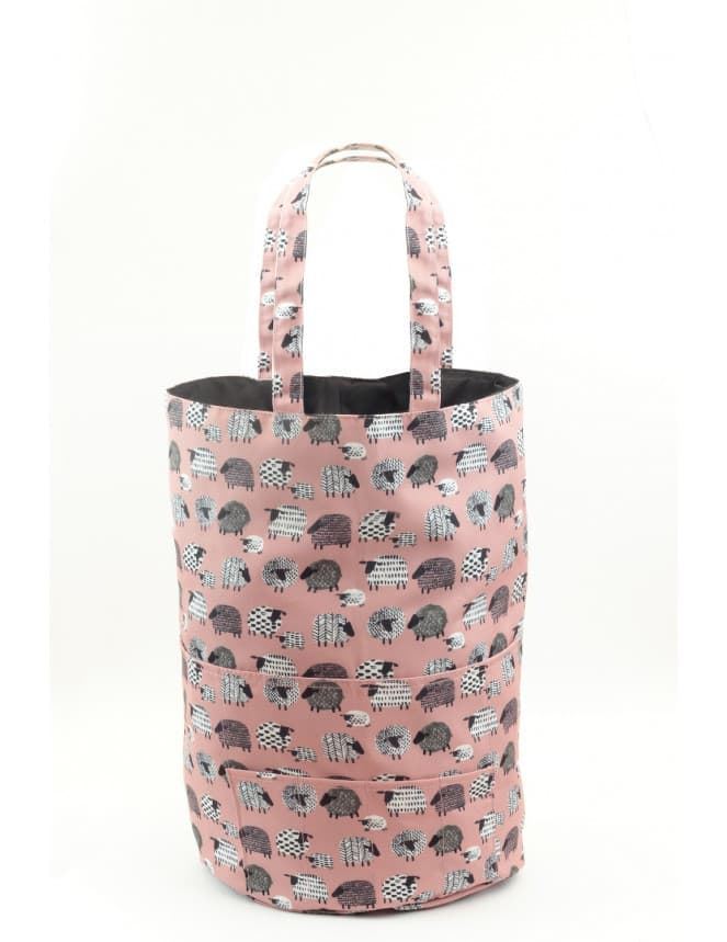 BOLSA REDONDA  MOTIVO DE OVEJITAS - Imagen 1
