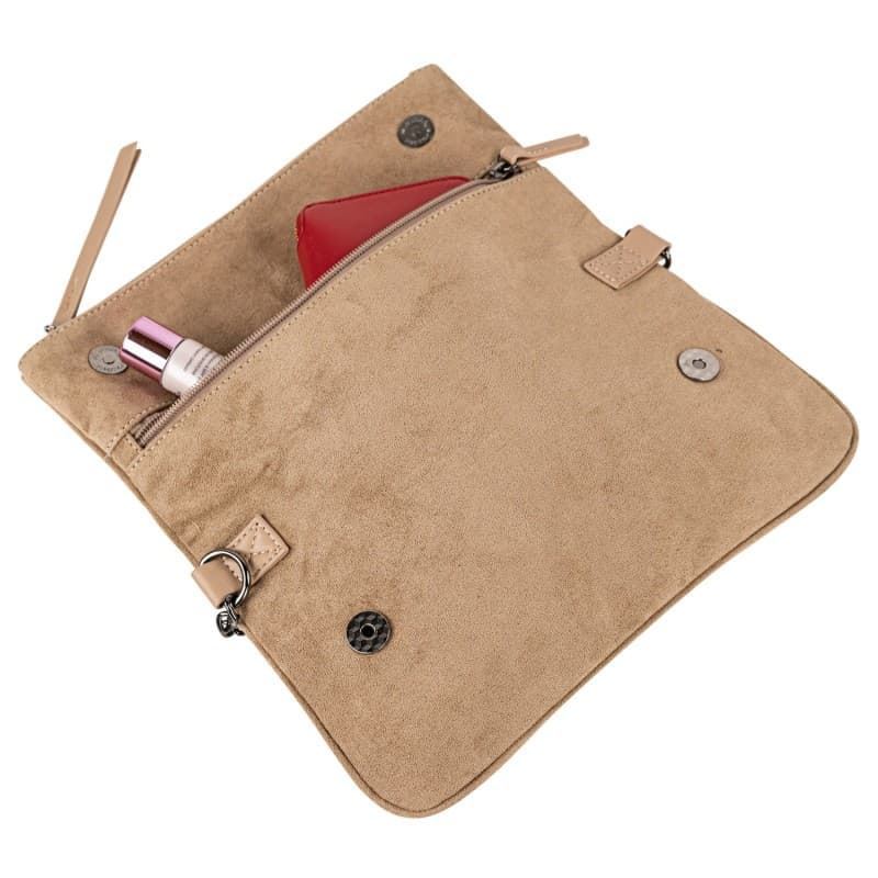 Bolso bandolera beige - Imagen 3