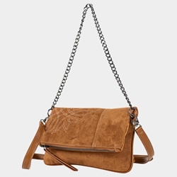 Bolso bandolera marrón - Imagen 1