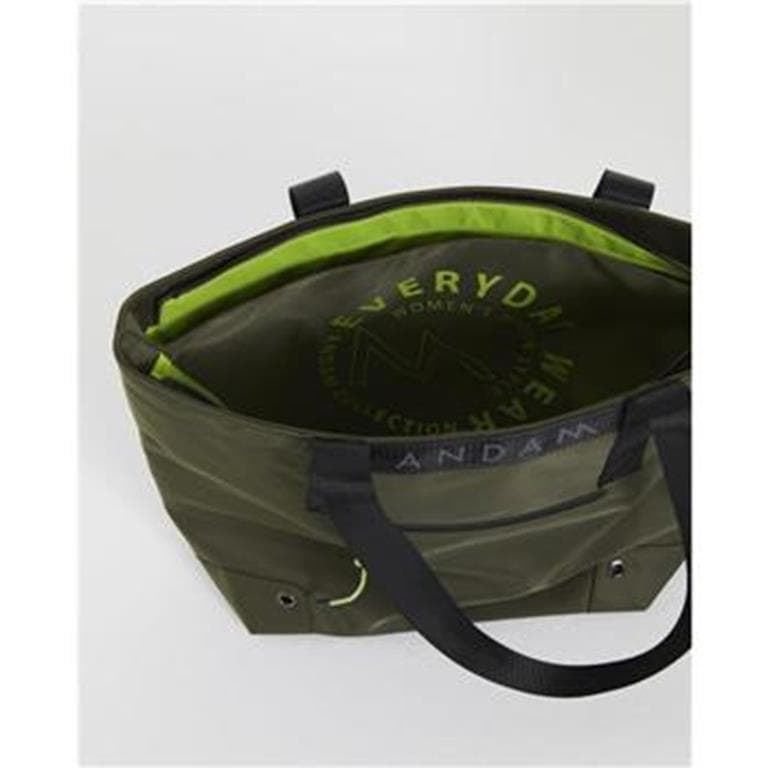 Bolso capazo kaki - Imagen 4