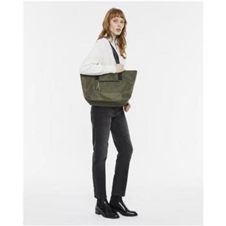 Bolso capazo kaki - Imagen 5