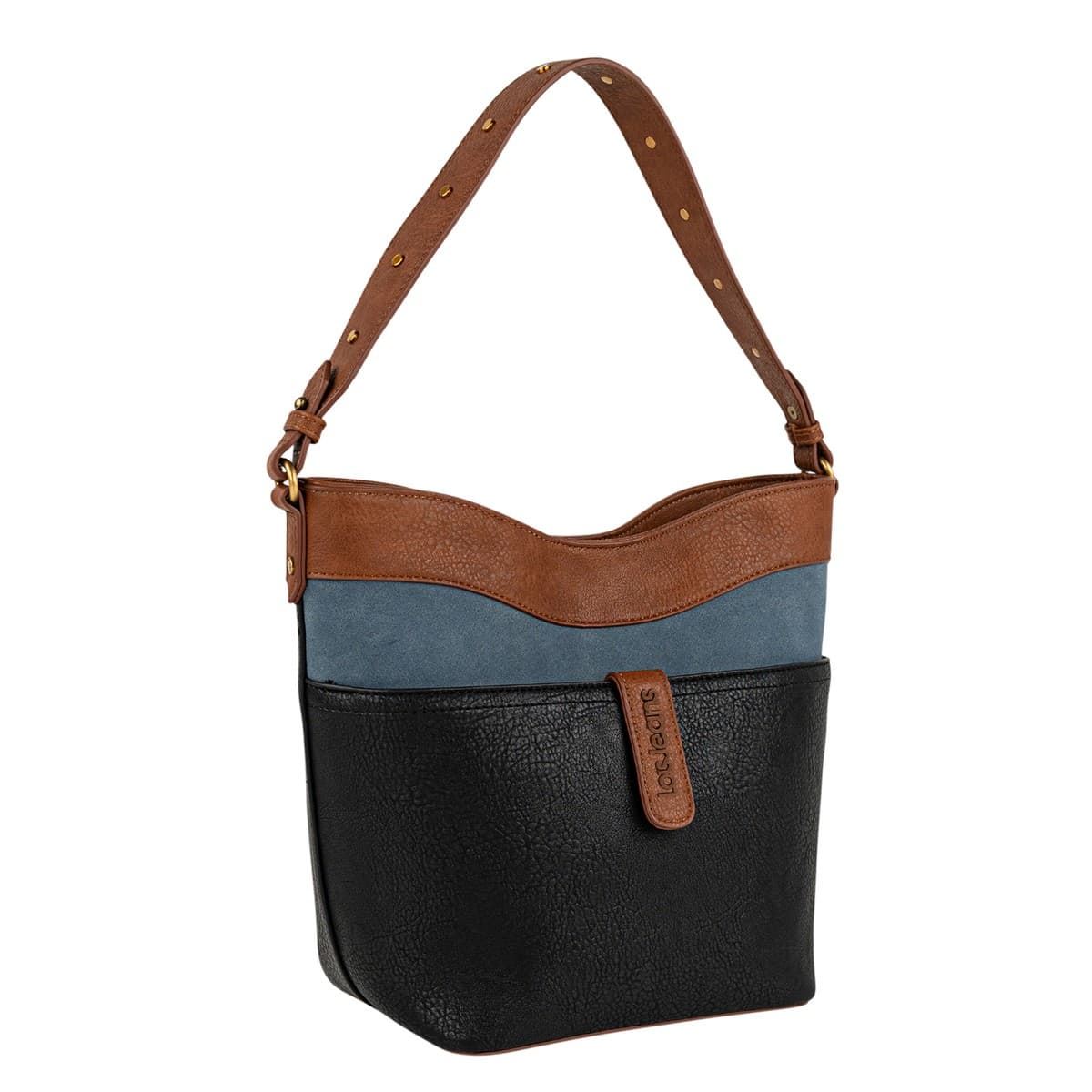 Bolso hombro Tulsa negro - Imagen 1