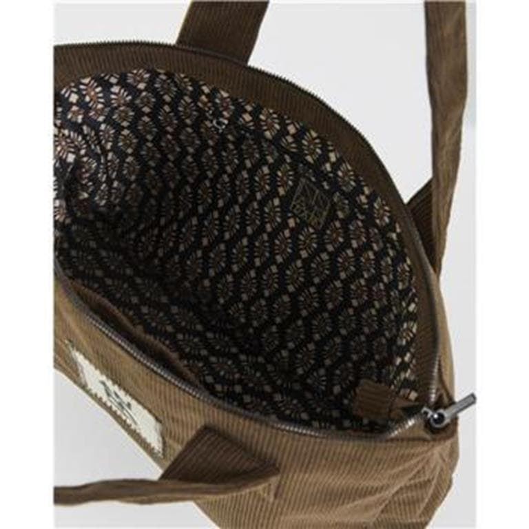 Bolso marrón pana - Imagen 4