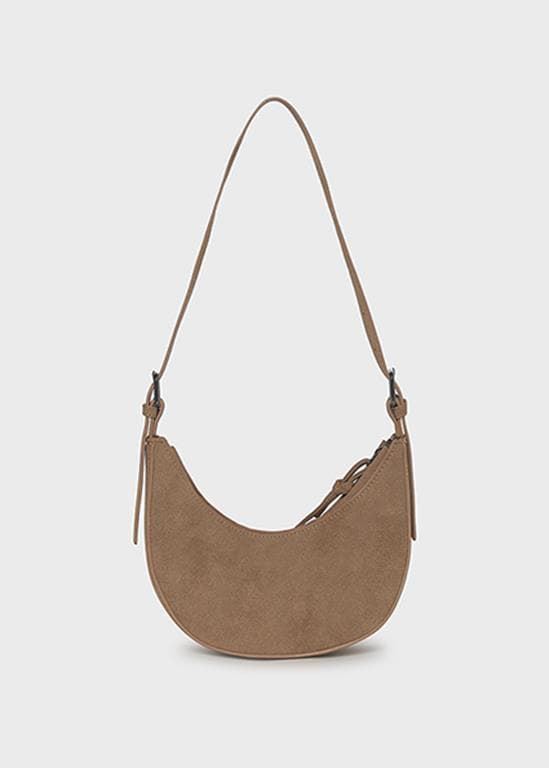 Bolso medialuna caramelo - Imagen 2