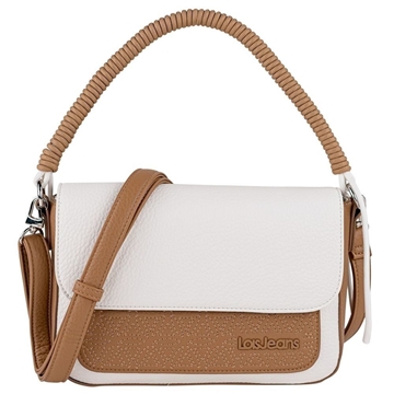 Bolso Shavanna marrón-blanco - Imagen 1