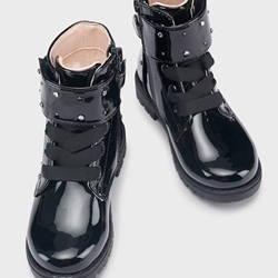 Bota charol negra - Imagen 2