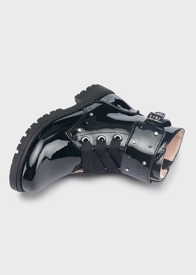 Bota charol negra - Imagen 3