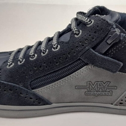 Bota gris/marino - Imagen 2