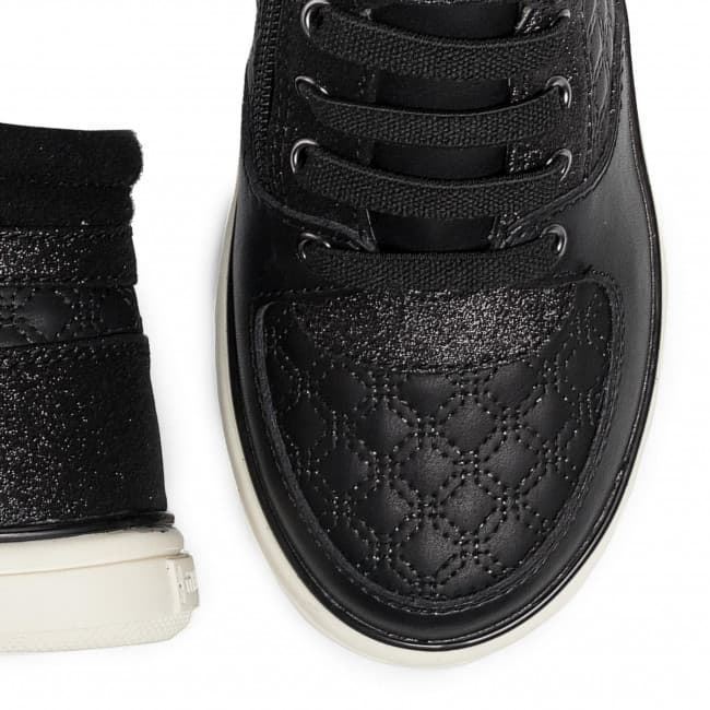 Bota negra acolchada - Imagen 3