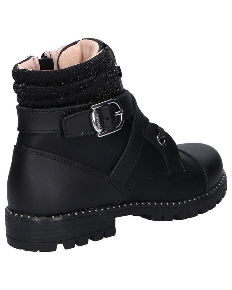 Bota negra con hebilla lateral - Imagen 3