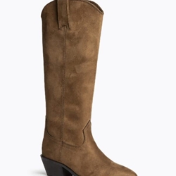 Bota serraje camel - Imagen 1