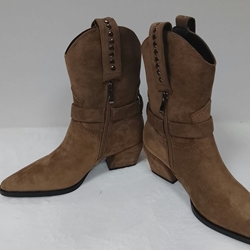 Bota taupe cowboy - Imagen 2