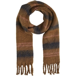 Bufanda cuadros camel - Imagen 1