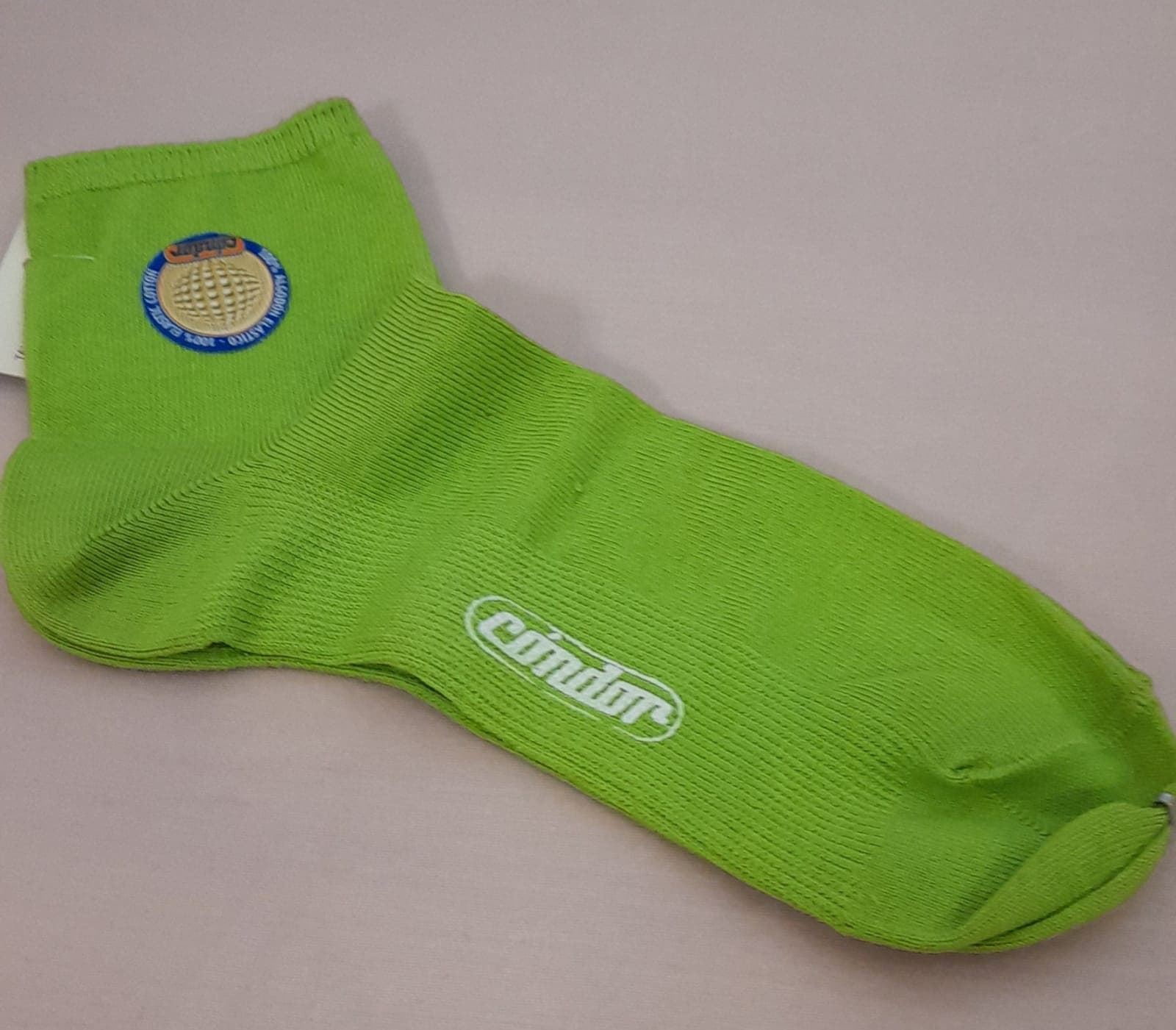 Calcetín corto liso - Imagen 1