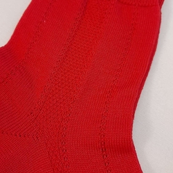 Calcetín corto rojo - Imagen 1