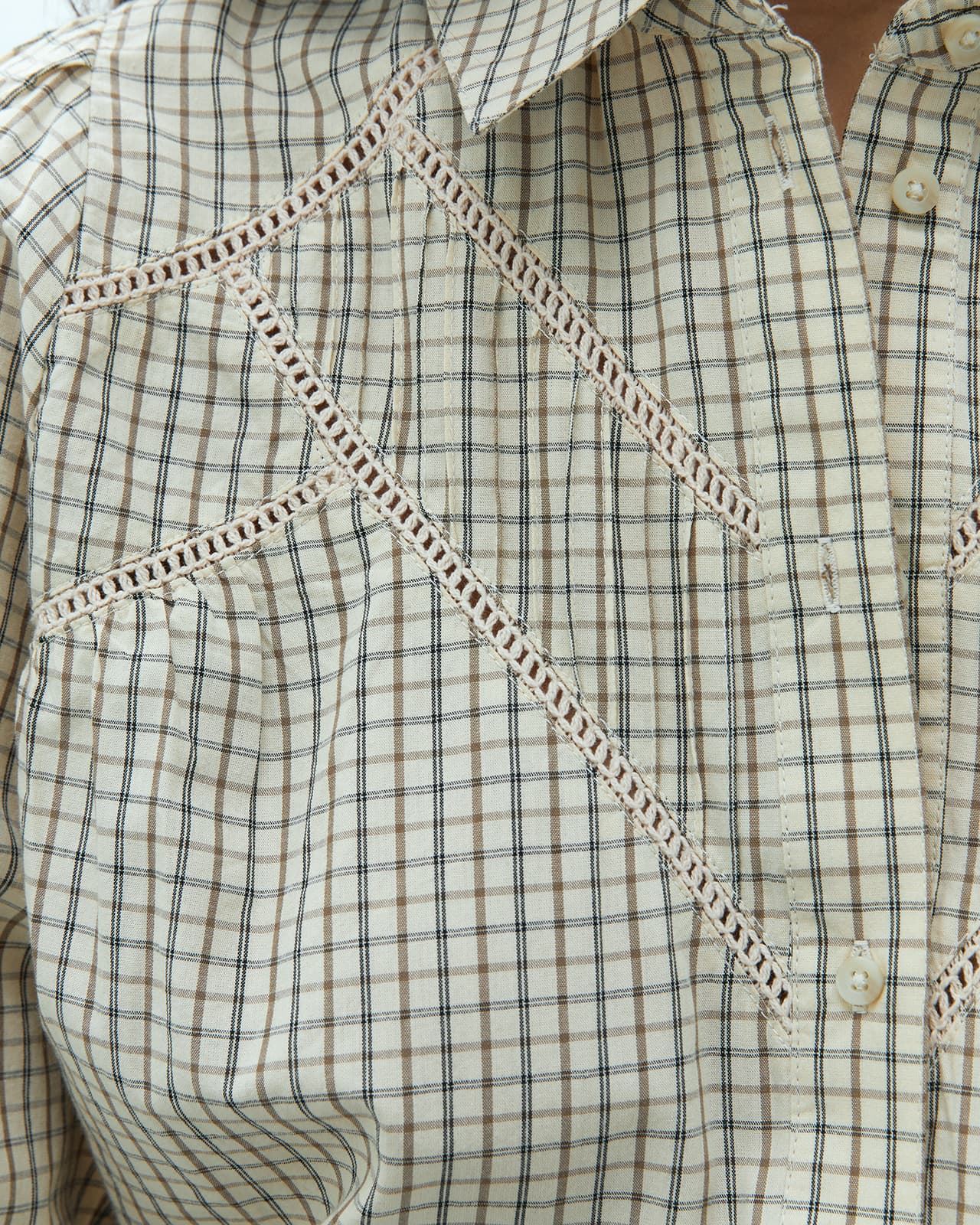 Camisa beige - Imagen 4