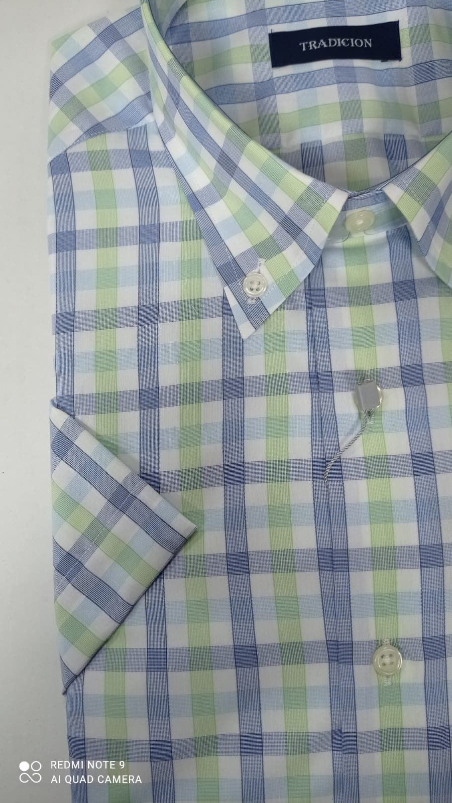 Camisa cuadros AZUL - Imagen 2