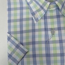 Camisa cuadros AZUL - Imagen 2