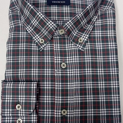 Camisa cuadros verde - Imagen 1