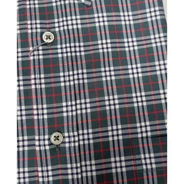 Camisa cuadros verde - Imagen 2