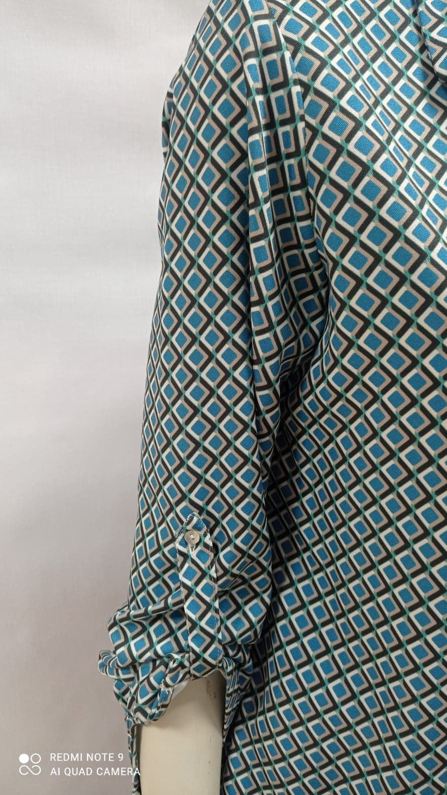 Camisa estampada verde - Imagen 4